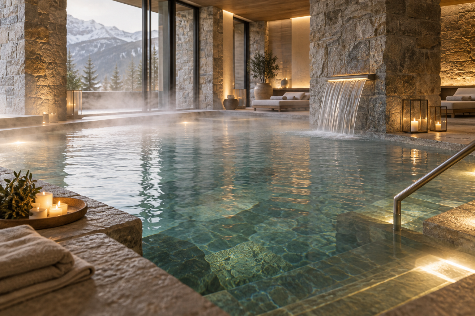 Spa and wellness pool